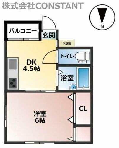 徳島県徳島市中昭和町１丁目 阿波富田駅 1DK マンション 賃貸物件詳細