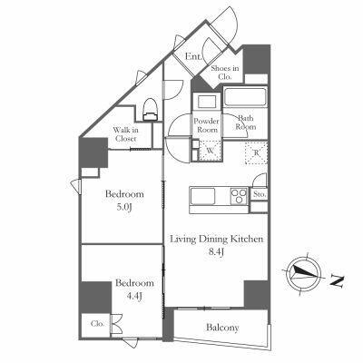 東京都港区港南２丁目 賃貸マンション