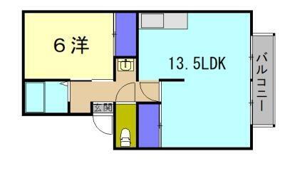 広島県福山市南蔵王町３丁目 1LDK アパート 賃貸物件詳細