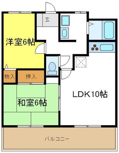 兵庫県加古川市平岡町高畑 東加古川駅 2LDK マンション 賃貸物件詳細