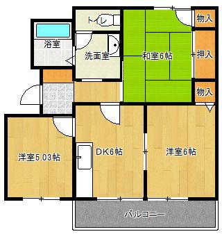 兵庫県明石市魚住町西岡 山陽魚住駅 3DK アパート 賃貸物件詳細