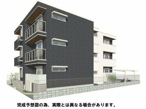 プラザ　シャルム 3階建