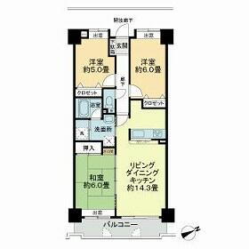 プレステージ三原キャスティロタワー 9階 3LDK 賃貸物件詳細