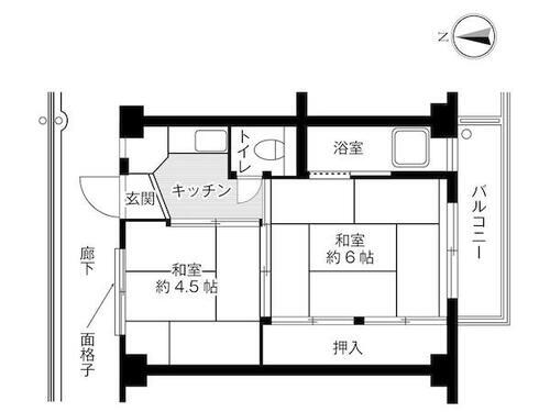 愛知県東海市荒尾町向山 太田川駅 2K マンション 賃貸物件詳細