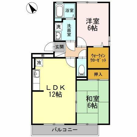 福岡県久留米市上津２丁目 南久留米駅 2LDK アパート 賃貸物件詳細