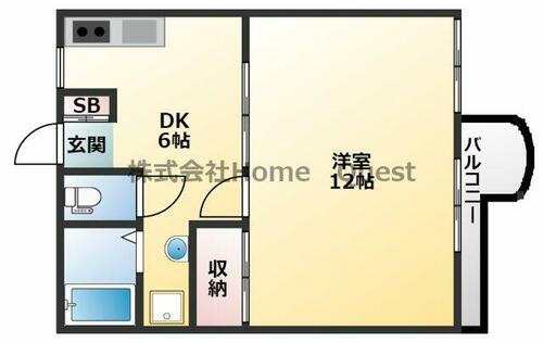 大阪府八尾市陽光園１丁目 八尾駅 1DK マンション 賃貸物件詳細