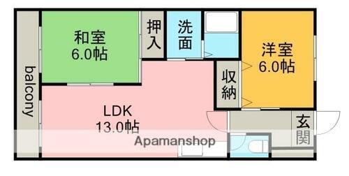 愛知県春日井市高蔵寺町６丁目 高蔵寺駅 2LDK マンション 賃貸物件詳細