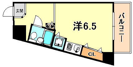 兵庫県神戸市灘区六甲町５丁目 六甲道駅 ワンルーム マンション 賃貸物件詳細