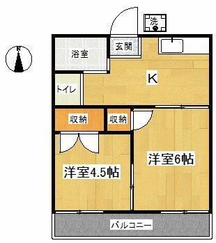 神奈川県横浜市栄区長沼町 戸塚駅 2K アパート 賃貸物件詳細