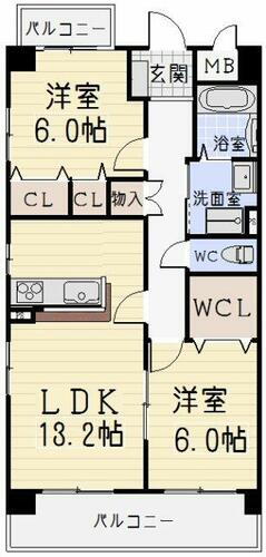 愛知県名古屋市北区池花町 大曽根駅 2LDK マンション 賃貸物件詳細