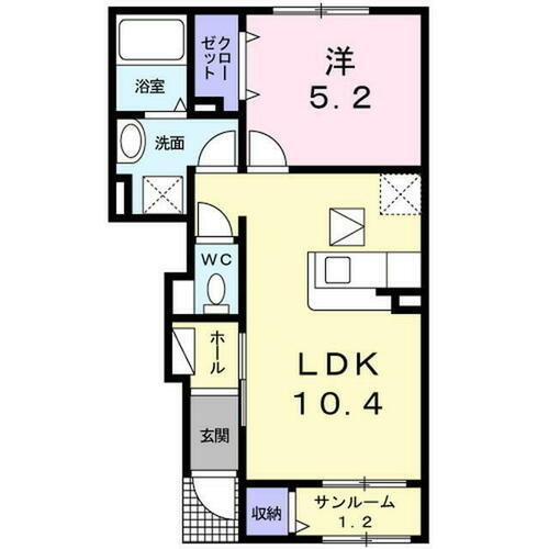 長野県上田市吉田 寺下駅 1LDK アパート 賃貸物件詳細