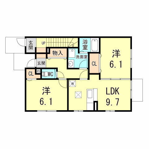 兵庫県神戸市垂水区歌敷山２丁目 霞ヶ丘駅 2LDK マンション 賃貸物件詳細