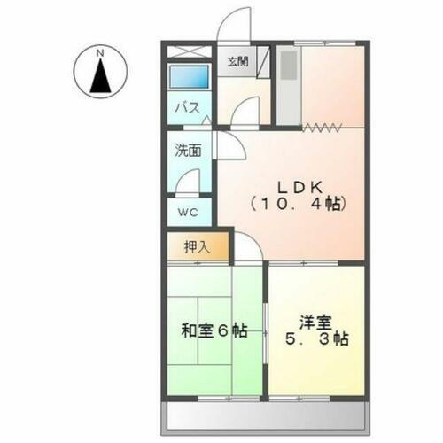 岐阜県山県市高富 2LDK アパート 賃貸物件詳細