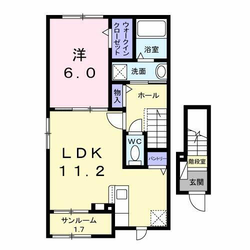 岐阜県岐阜市高田３丁目 高田橋駅 1LDK アパート 賃貸物件詳細