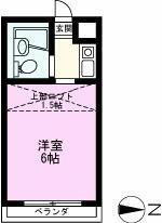 クリーンシティ千間台 2階 ワンルーム 賃貸物件詳細