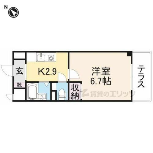 奈良県奈良市富雄北３丁目 富雄駅 1K マンション 賃貸物件詳細