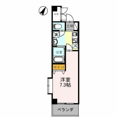 埼玉県川越市藤原町 新河岸駅 1K マンション 賃貸物件詳細