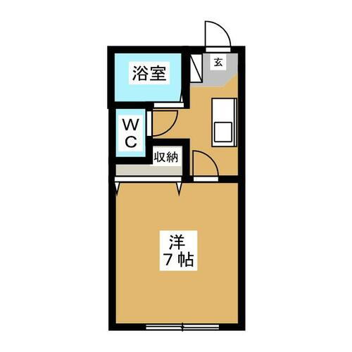 千葉県市川市大野町１丁目 市川大野駅 1K アパート 賃貸物件詳細