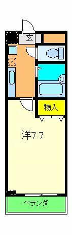 京都府京都市右京区西京極堤外町 西京極駅 1K マンション 賃貸物件詳細