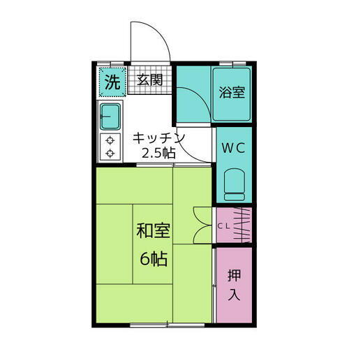 東京都町田市旭町１丁目 町田駅 1K アパート 賃貸物件詳細