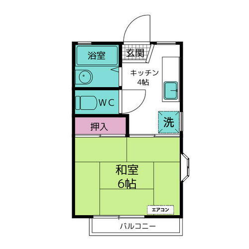 東京都町田市玉川学園３丁目 玉川学園前駅 1K アパート 賃貸物件詳細