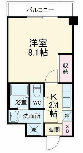 神奈川県川崎市多摩区宿河原３丁目 宿河原駅 1K マンション 賃貸物件詳細