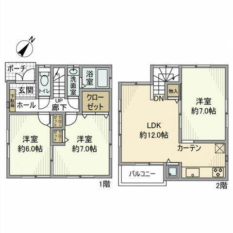埼玉県川口市柳崎３丁目 賃貸一戸建て