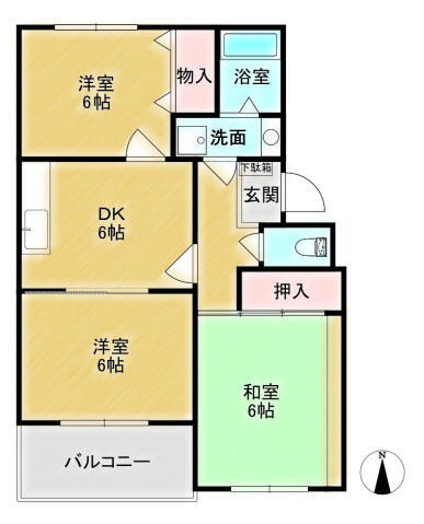 埼玉県さいたま市大宮区三橋１丁目 大宮駅 3DK マンション 賃貸物件詳細