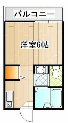 神奈川県横浜市神奈川区六角橋１丁目 白楽駅 1K アパート 賃貸物件詳細