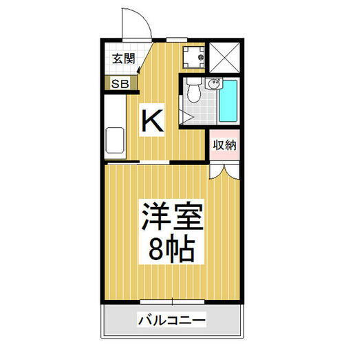 長野県上伊那郡箕輪町大字中箕輪 伊那松島駅 1K マンション 賃貸物件詳細