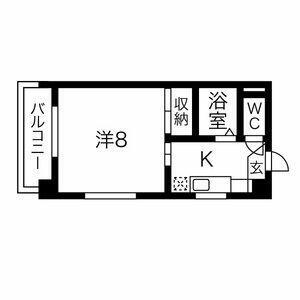 愛知県名古屋市名東区つつじが丘 一社駅 1K マンション 賃貸物件詳細