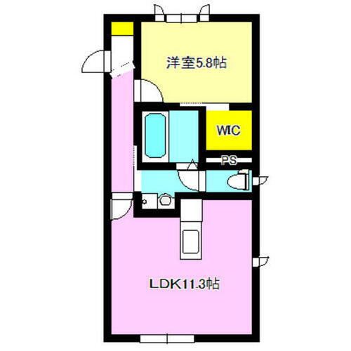 群馬県高崎市貝沢町 高崎問屋町駅 1LDK アパート 賃貸物件詳細