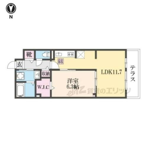 大阪府寝屋川市上神田１丁目 寝屋川市駅 1LDK アパート 賃貸物件詳細