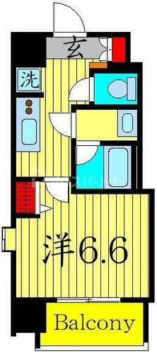 東京都板橋区大山金井町 大山駅 1K マンション 賃貸物件詳細