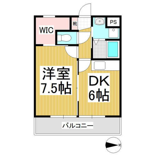 ベルメゾンＷ１ 3階 1DK 賃貸物件詳細