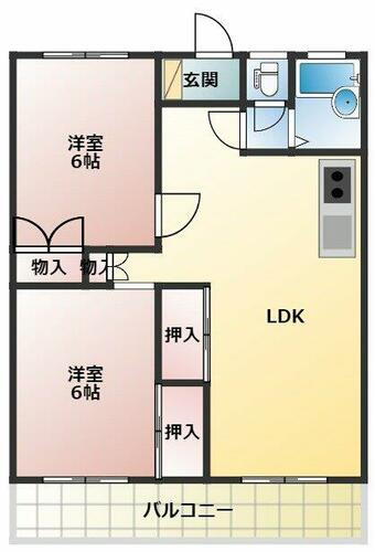 静岡県沼津市東椎路 沼津駅 2LDK マンション 賃貸物件詳細