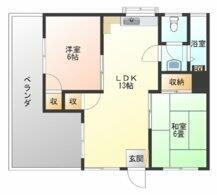 高良アパート（ＴＴ） 3階 2LDK 賃貸物件詳細