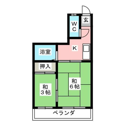 埼玉県さいたま市北区日進町２丁目 日進駅 2K マンション 賃貸物件詳細