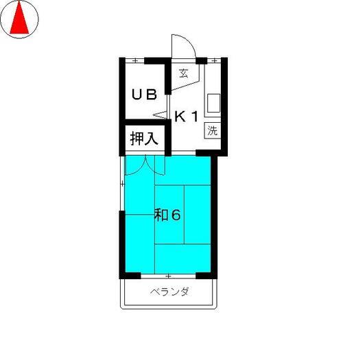 東京都北区赤羽北３丁目 北赤羽駅 1K アパート 賃貸物件詳細
