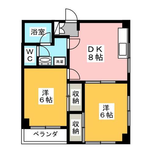 神奈川県横浜市青葉区鉄町 青葉台駅 2DK マンション 賃貸物件詳細