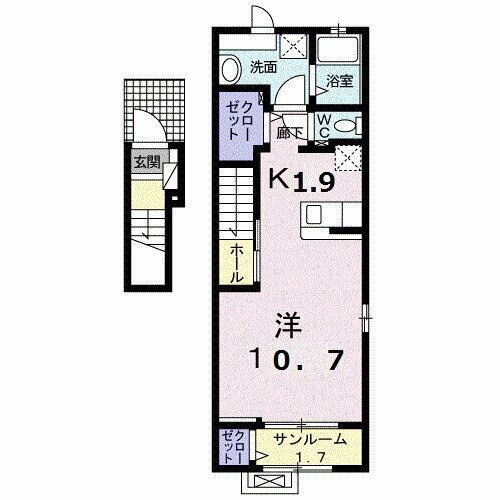 静岡県富士市今泉 岳南原田駅 1K アパート 賃貸物件詳細