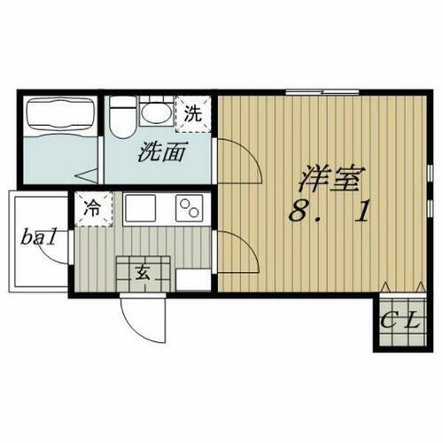 愛知県名古屋市東区大幸１丁目 矢田駅 1K アパート 賃貸物件詳細