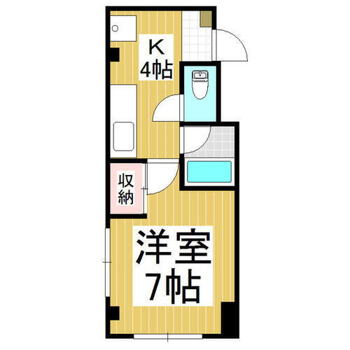 長野県長野市大字三輪 権堂駅 1K マンション 賃貸物件詳細