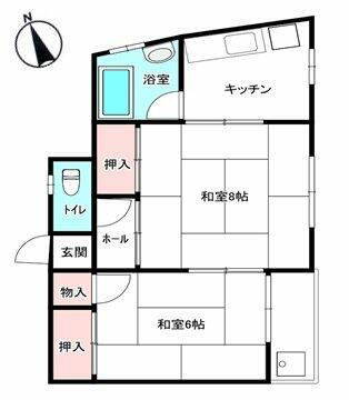 埼玉県熊谷市石原３丁目 熊谷駅 2K アパート 賃貸物件詳細