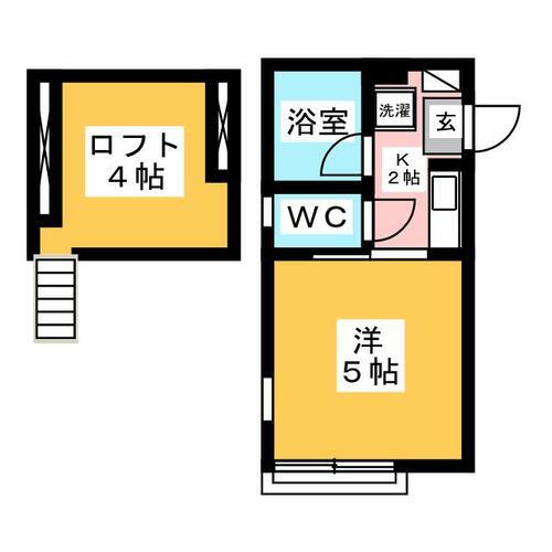 神奈川県大和市南林間２丁目 南林間駅 1K アパート 賃貸物件詳細