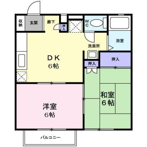 神奈川県藤沢市城南４丁目 辻堂駅 2DK アパート 賃貸物件詳細