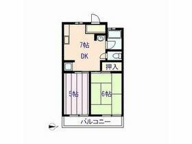 第５内海プレジデントマンション 3階 2DK 賃貸物件詳細