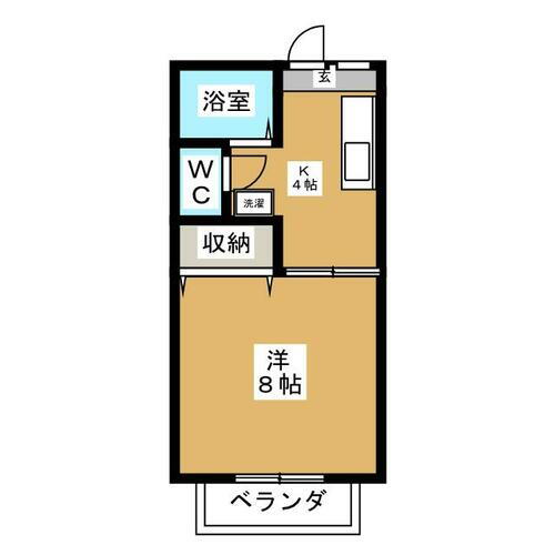 宮城県仙台市青葉区柏木１丁目 北四番丁駅 1K アパート 賃貸物件詳細