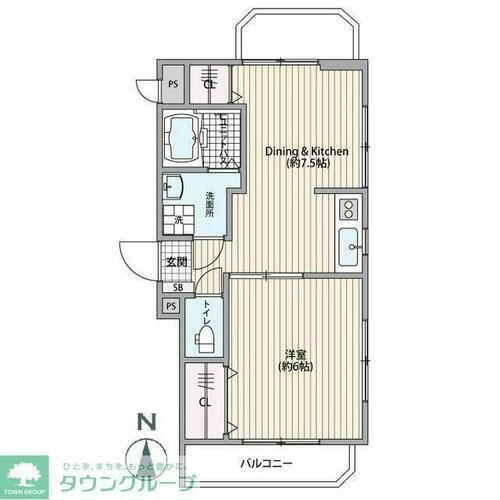 アペックス東高円寺 2階 1DK 賃貸物件詳細