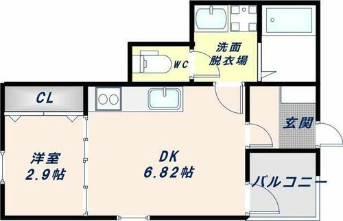 エフスタイル東大阪・近江堂 2階 1LDK 賃貸物件詳細